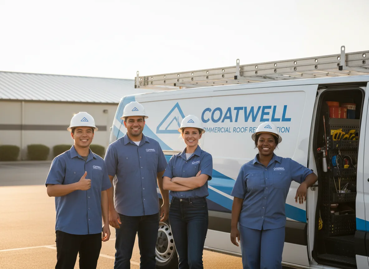 Commercial roof coating company in Denver, IA